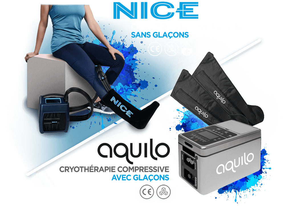 Découvrez nos appareils de cryocompression !