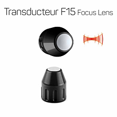 Transducteur F15 à lentille focale