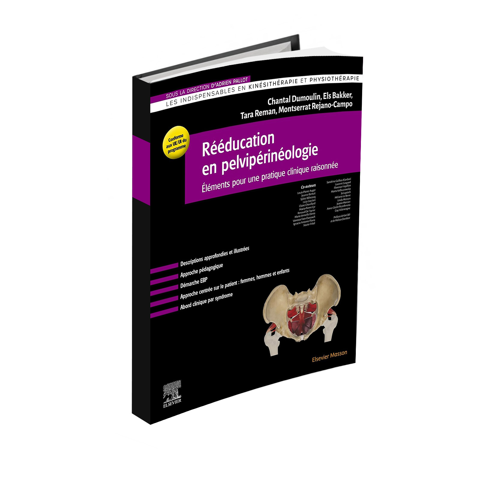 Livre Rééducation en pelvipérinéologie, chantal dumoulin, els bakker, tara reman, montserrat rejano-campo