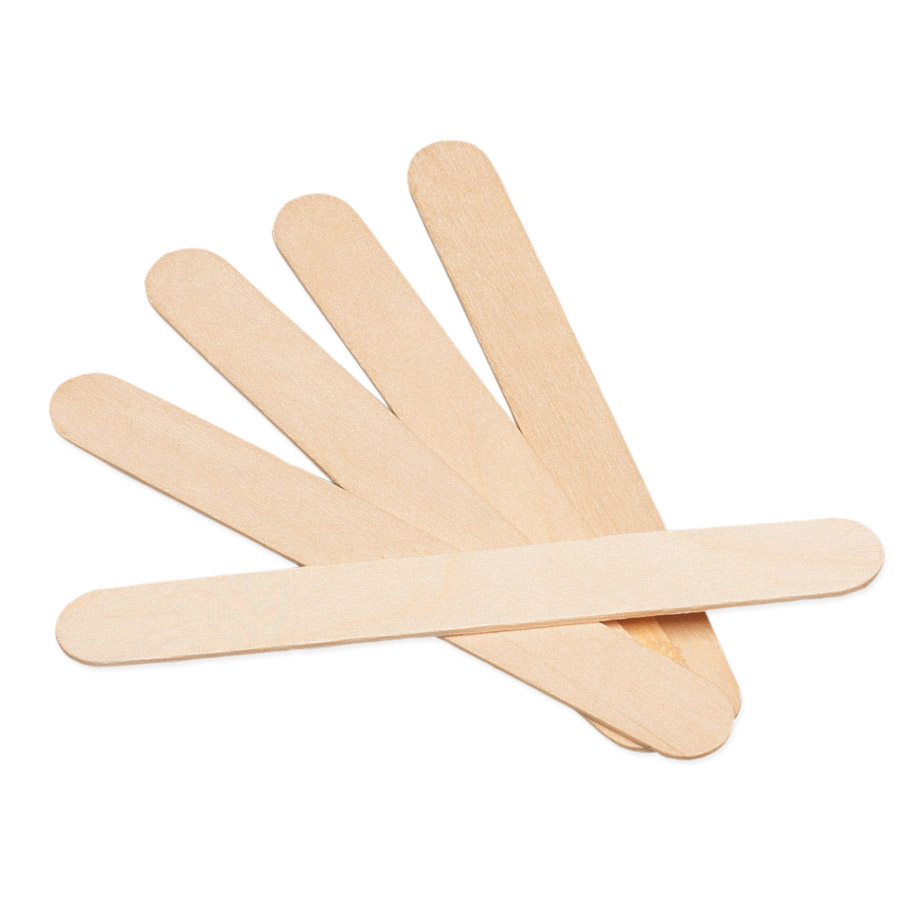 Lot De 1200 Bâtons De Glace En Bois Multi-usages De 15,2 Cm Pour Travaux Manuels, épilation à La Cire, Remuer, Projets D'artisanat, Abaisse-langue, étiquettes De Plantes