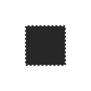 Dalle puzzle virgin rubber 1 x 1 m