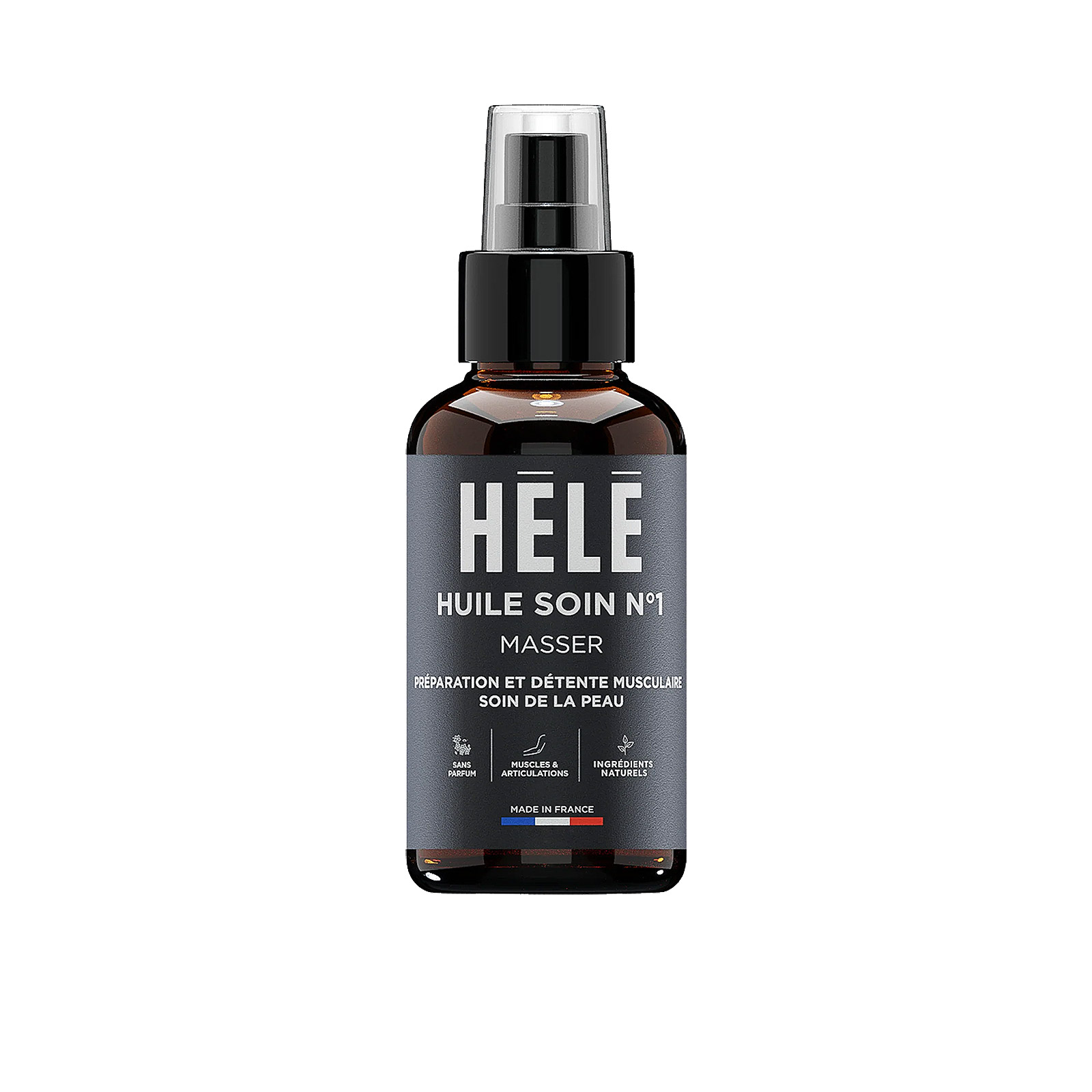 Huile de massage Soin N°1 neutre Hélé - Masser - 1 L