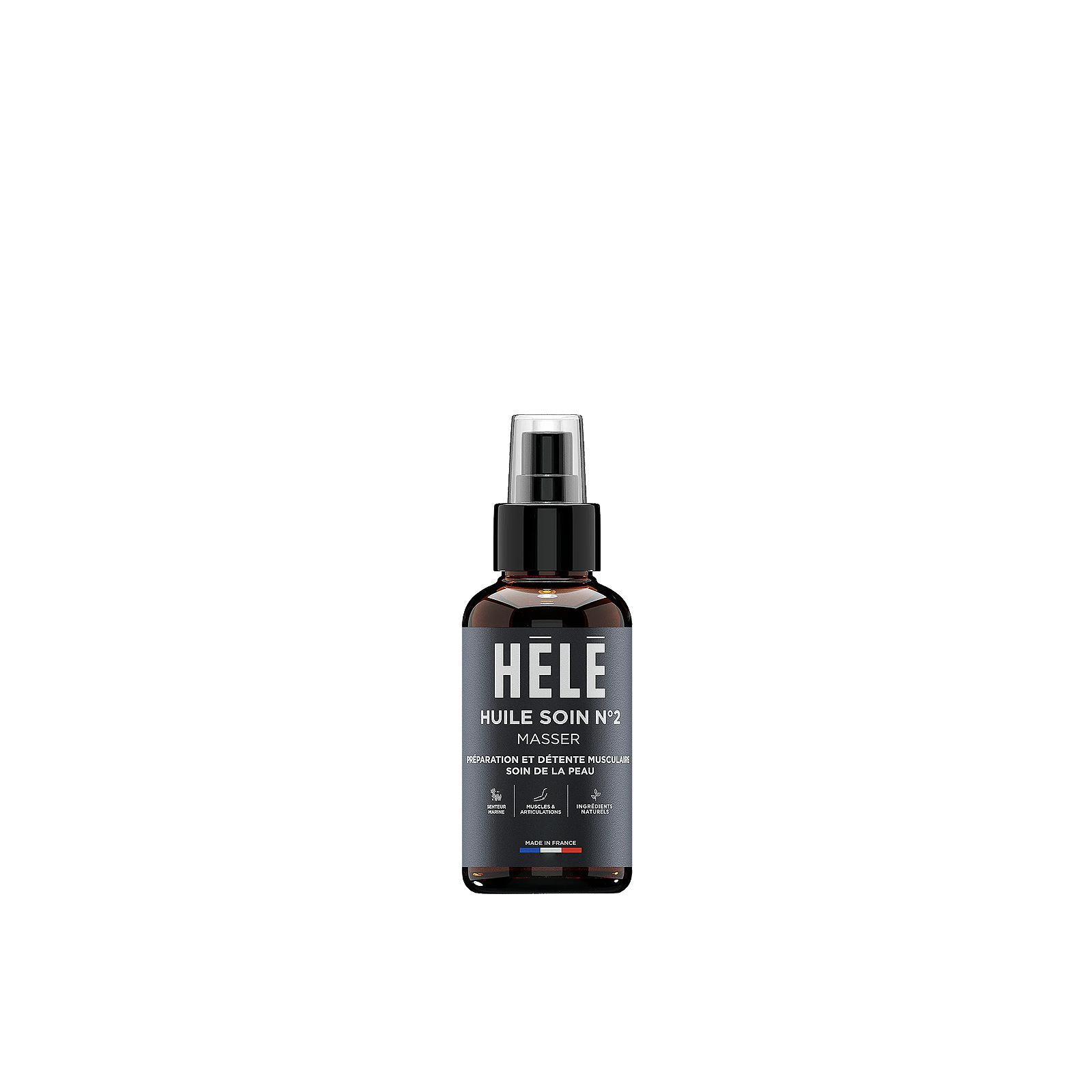 Huile de massage Soin N°2 Hélé - 100 mL