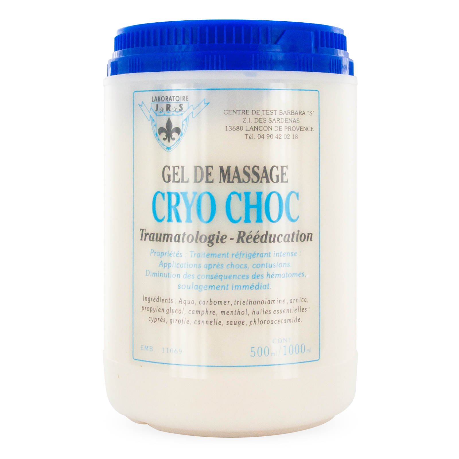 Gel de massage CRYO Choc 1 L
