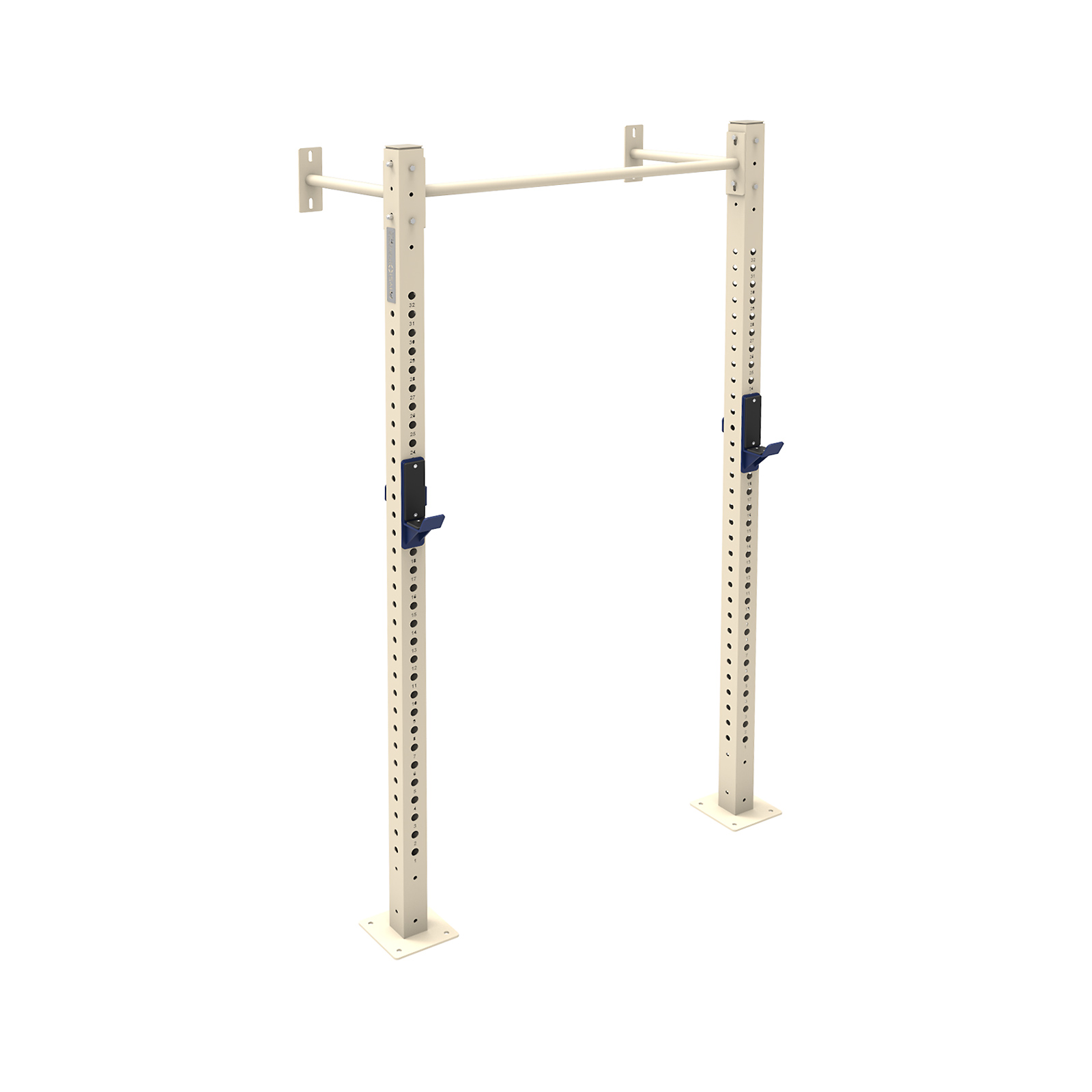 Rack à accroche murale - Beige Bleu
