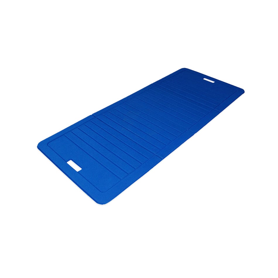 Tapis de sol Tapis de Gym Pliable SVELTUS Bleu 1400 x 600 x 10 mm