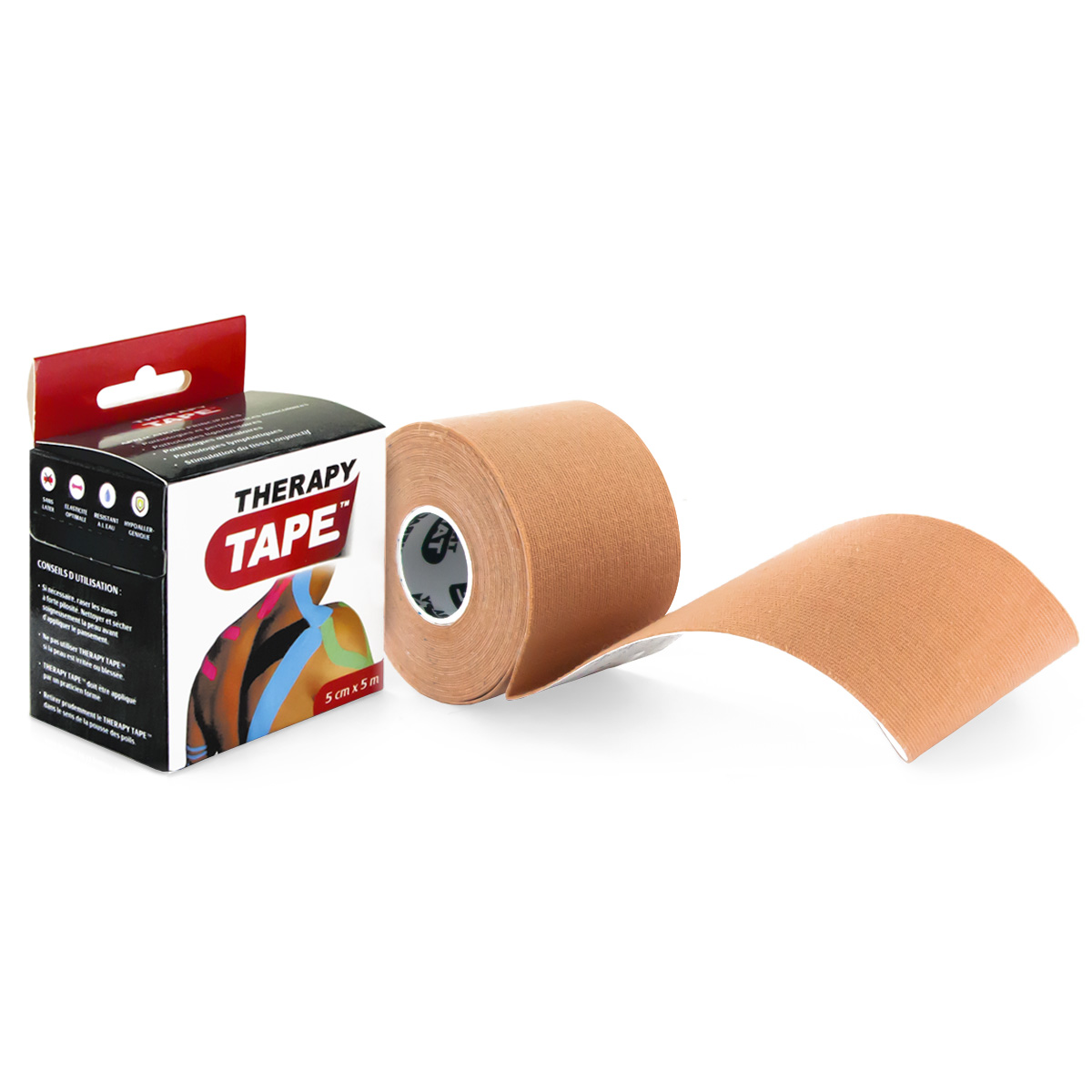 Therapy Tape - Rouleau Beige - 5m