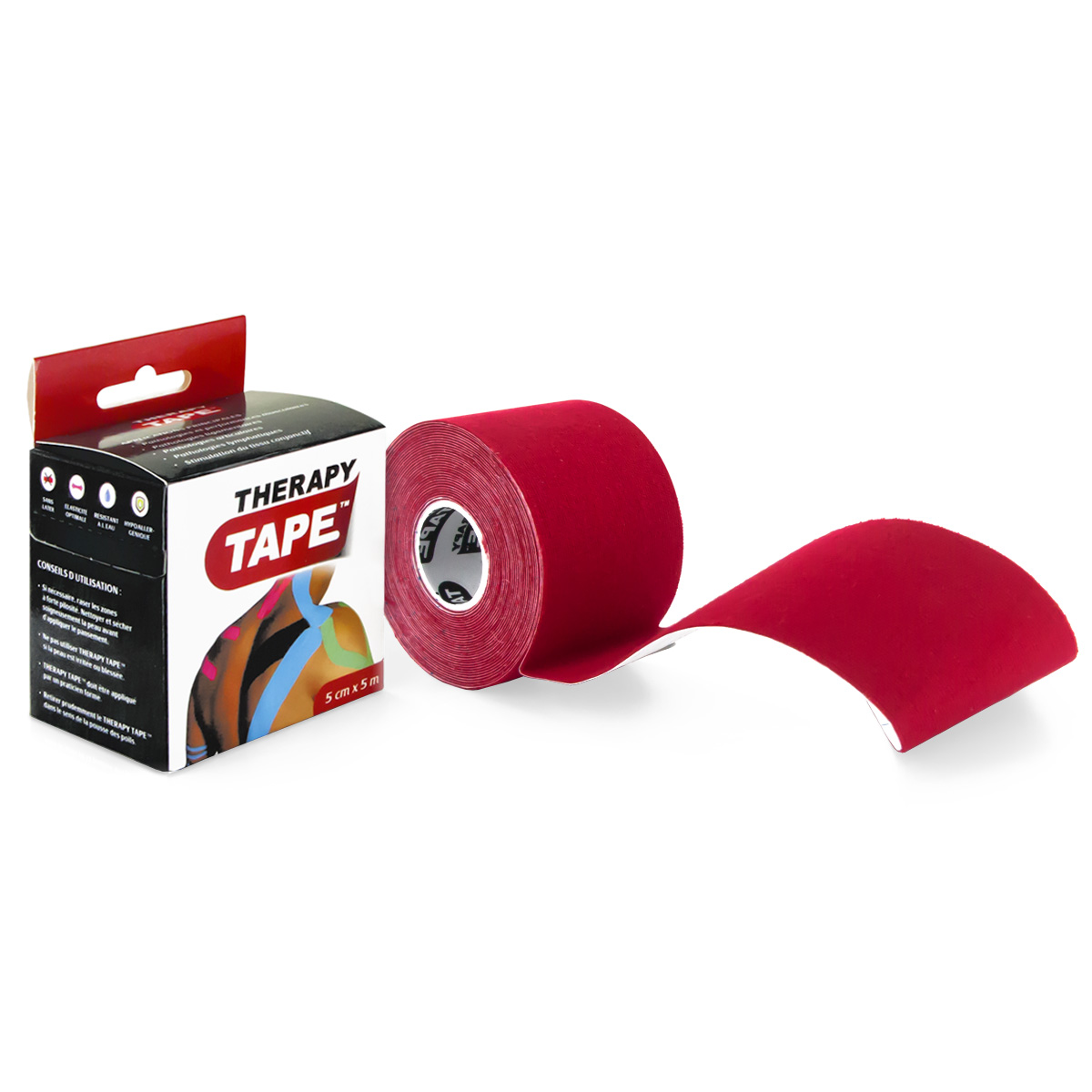 Therapy Tape - Rouleau Rouge - 5m