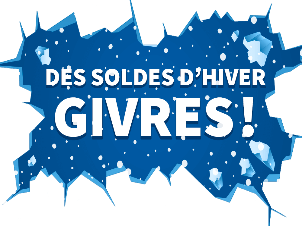 DES SOLDES D'HIVER GIVRÉES !